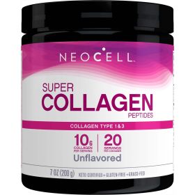 NeoCell Super Collagen Powder, Unflavored, for Healthy Hair, Skin, and Nails, 7 oz