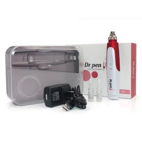 Dr. Pen N2 N4 Electric Derma Pen Stamp Auto MicroNeed1e Roller Wireless Rechargeable 2x 12Pin Cartridges